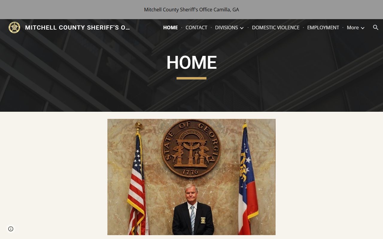 Mitchell County inmate records Sheriff's Office home